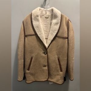 Isabel Marant Tan and Brown Leather Jacket